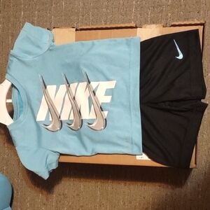 Nike Blue and Black Kids Outfit